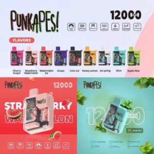 泰國 Punkapes 12000口 Disposable Pod 一次性電子煙